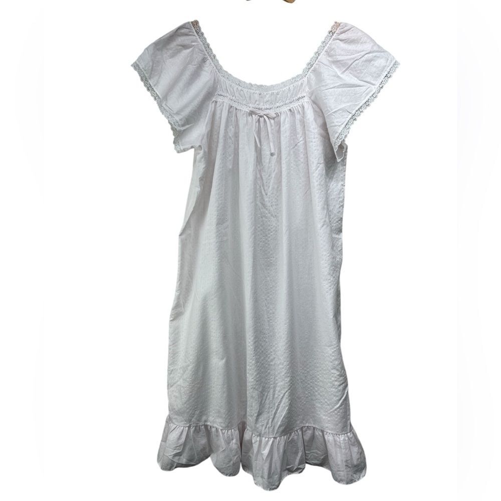 Vintage Glencraft Lingerie Union Made Delicate 70s Era Nightie Womens Large